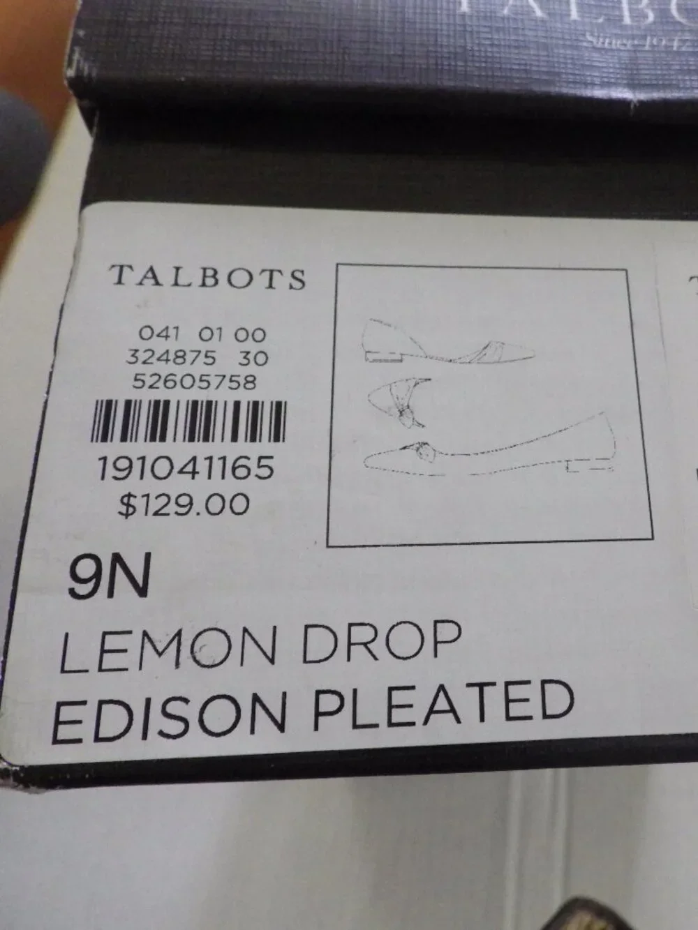 Talbots leather edison